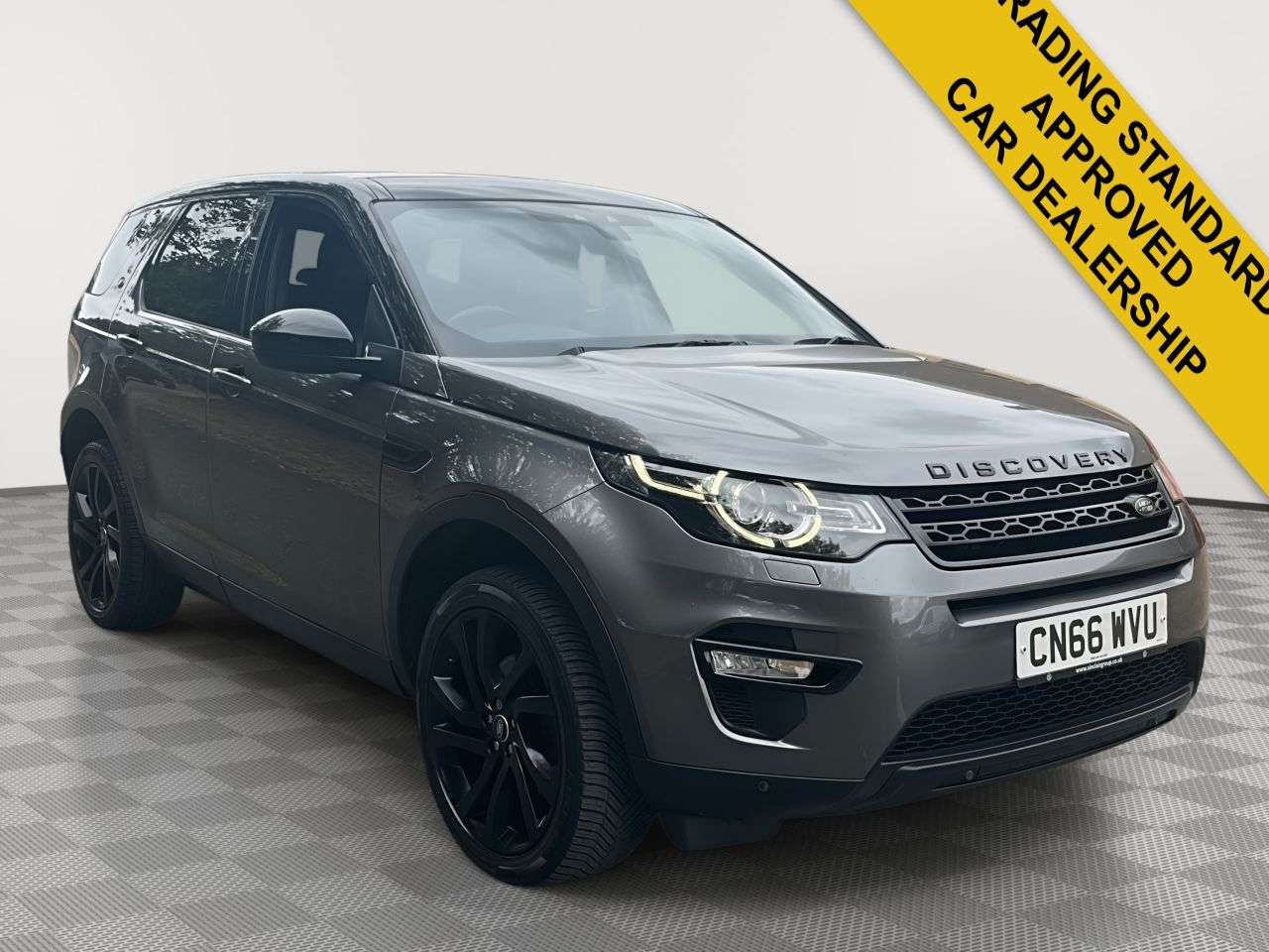 A 2016 LAND ROVER DISCOVERY SPORT 2.0 TD4 HSE Black SUV 5dr Diesel Auto 4WD Euro 6 (s/s) (180 ps) SAT NAV / P A 2016 LAND ROVER DISCOVERY SPORT 2.0 TD4 HSE Black SUV 5dr Diesel Auto 4WD Euro 6 (s/s) (180 ps) SAT NAV / P