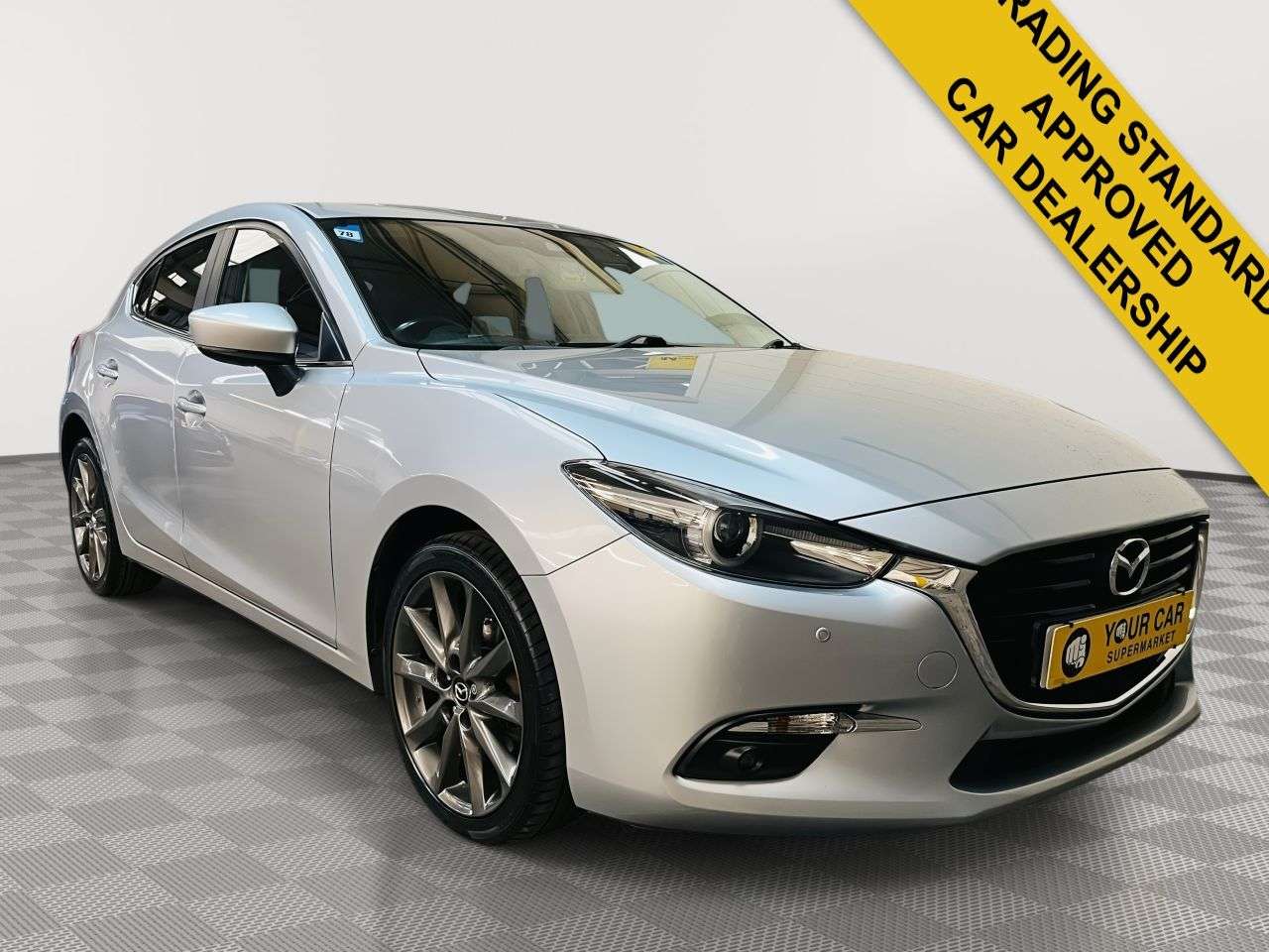 A 2018 MAZDA MAZDA3 2.0 SKYACTIV-G Sport Nav Hatchback 5dr Petrol Manual Euro 6 (s/s) (121 ps) A 2018 MAZDA MAZDA3 2.0 SKYACTIV-G Sport Nav Hatchback 5dr Petrol Manual Euro 6 (s/s) (121 ps)