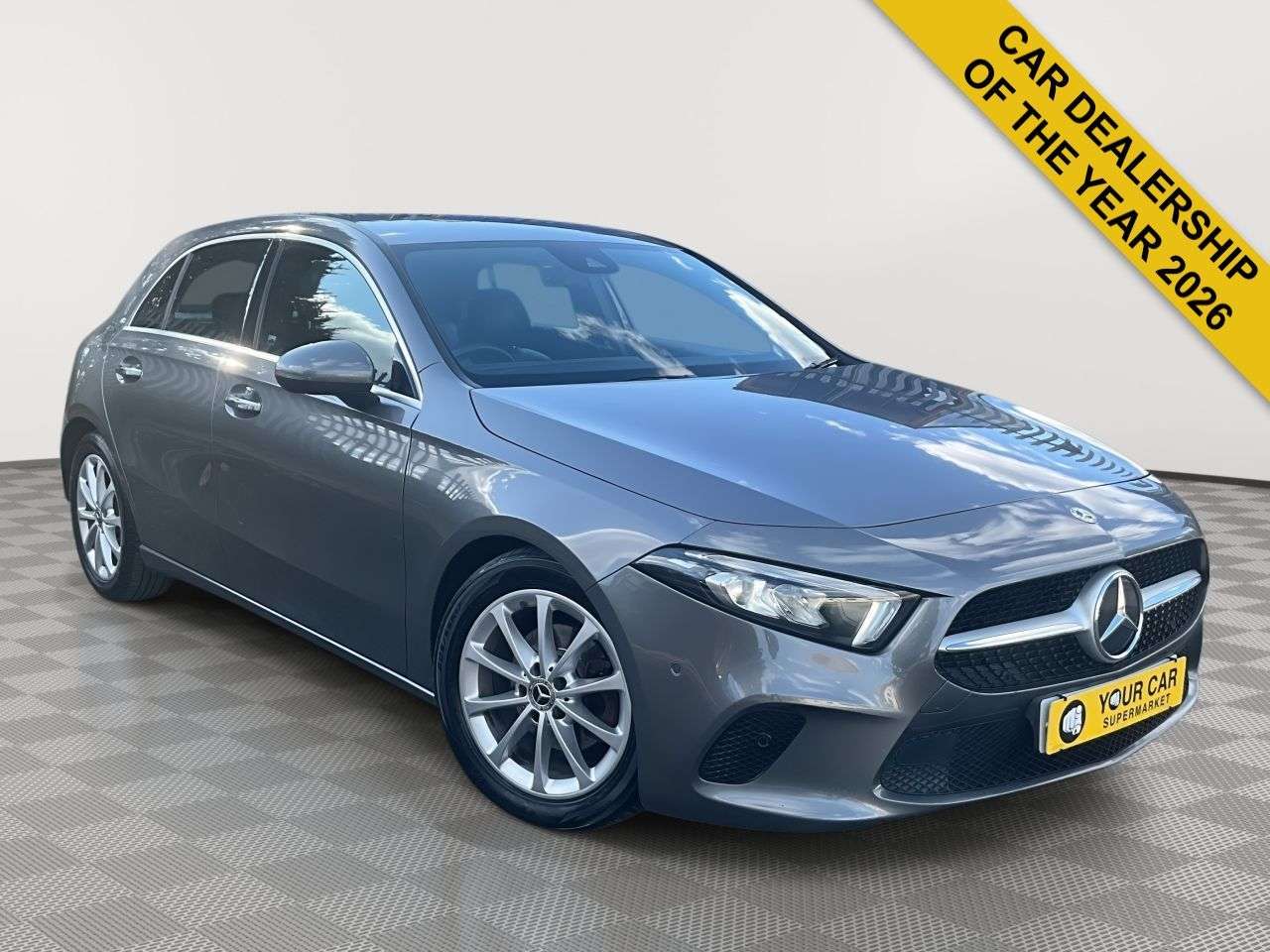 A 2019 MERCEDES-BENZ A CLASS 1.3 A180 Sport (Executive) Hatchback 5dr Petrol 7G-DCT Euro 6 (s/s) (136 ps A 2019 MERCEDES-BENZ A CLASS 1.3 A180 Sport (Executive) Hatchback 5dr Petrol 7G-DCT Euro 6 (s/s) (136 ps