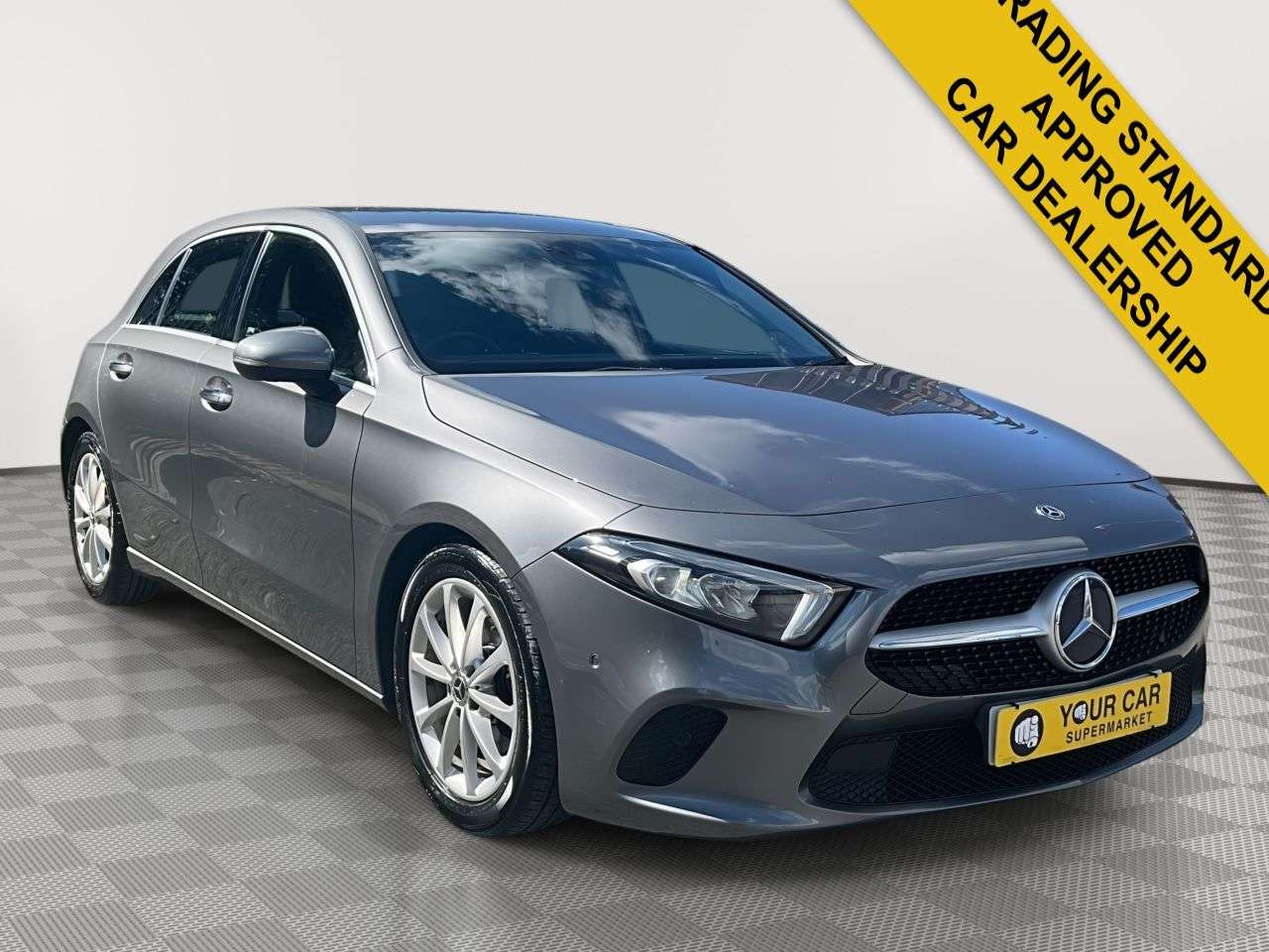 A 2019 MERCEDES-BENZ A CLASS 1.3 A180 Sport (Executive) Hatchback 5dr Petrol 7G-DCT Euro 6 (s/s) (136 ps A 2019 MERCEDES-BENZ A CLASS 1.3 A180 Sport (Executive) Hatchback 5dr Petrol 7G-DCT Euro 6 (s/s) (136 ps
