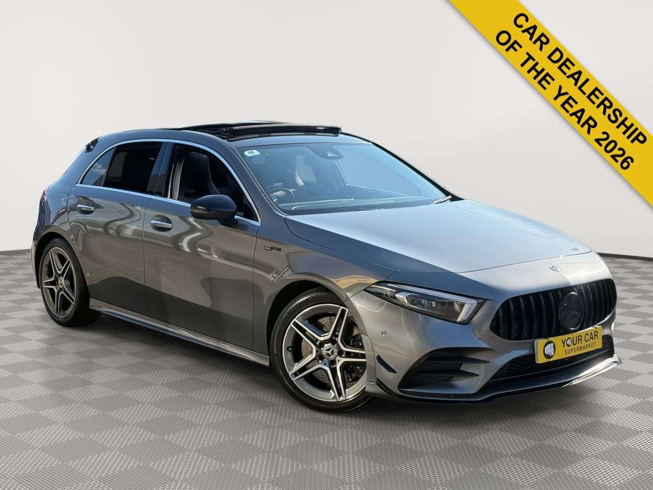 A 2019 MERCEDES-BENZ A CLASS 2.0 A250 AMG Line (Premium Plus) Hatchback 5dr Petrol 7G-DCT Euro 6 (s/s) ( A 2019 MERCEDES-BENZ A CLASS 2.0 A250 AMG Line (Premium Plus) Hatchback 5dr Petrol 7G-DCT Euro 6 (s/s) (