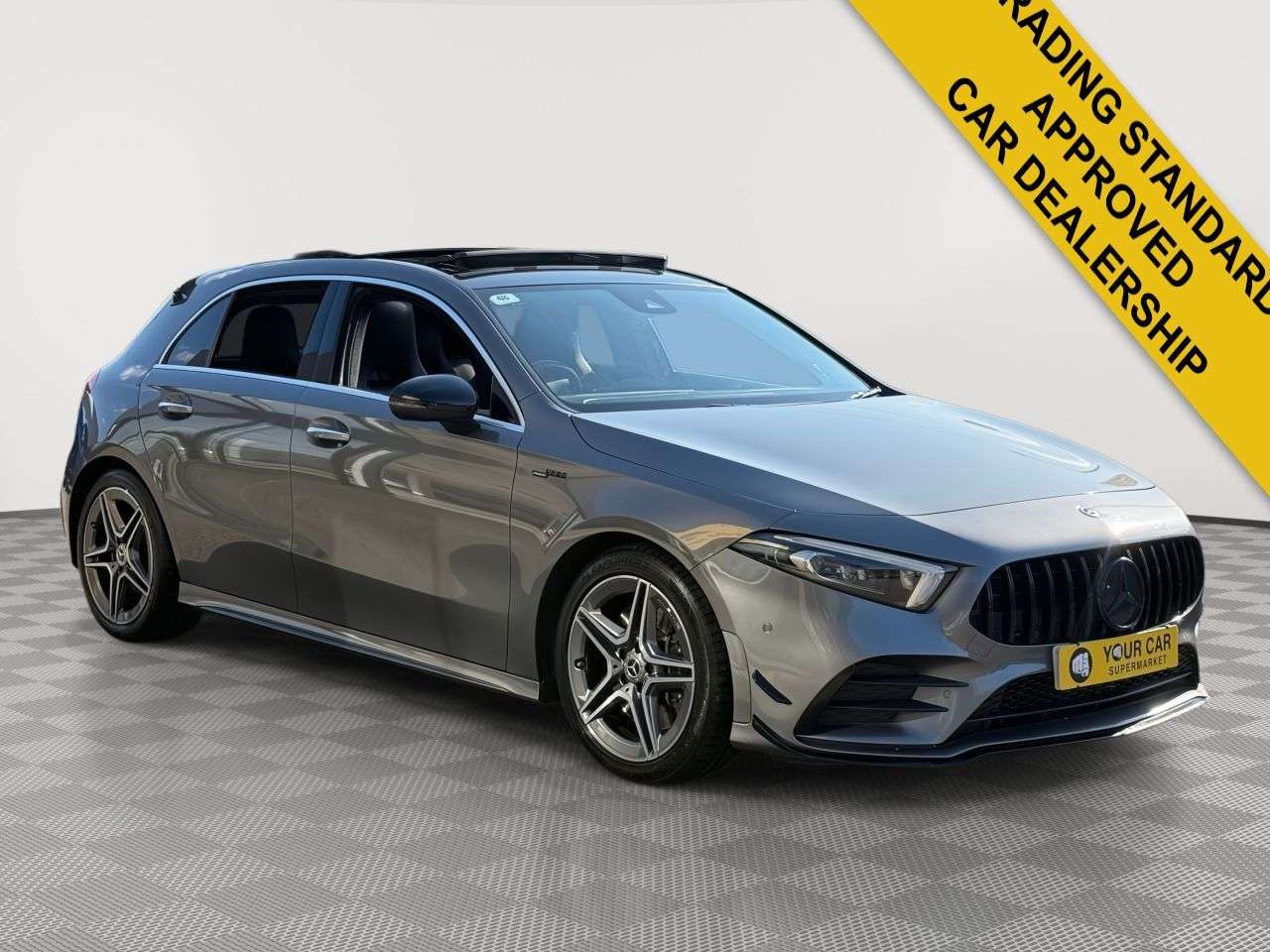 A 2019 MERCEDES-BENZ A CLASS 2.0 A250 AMG Line (Premium Plus) Hatchback 5dr Petrol 7G-DCT Euro 6 (s/s) ( A 2019 MERCEDES-BENZ A CLASS 2.0 A250 AMG Line (Premium Plus) Hatchback 5dr Petrol 7G-DCT Euro 6 (s/s) (