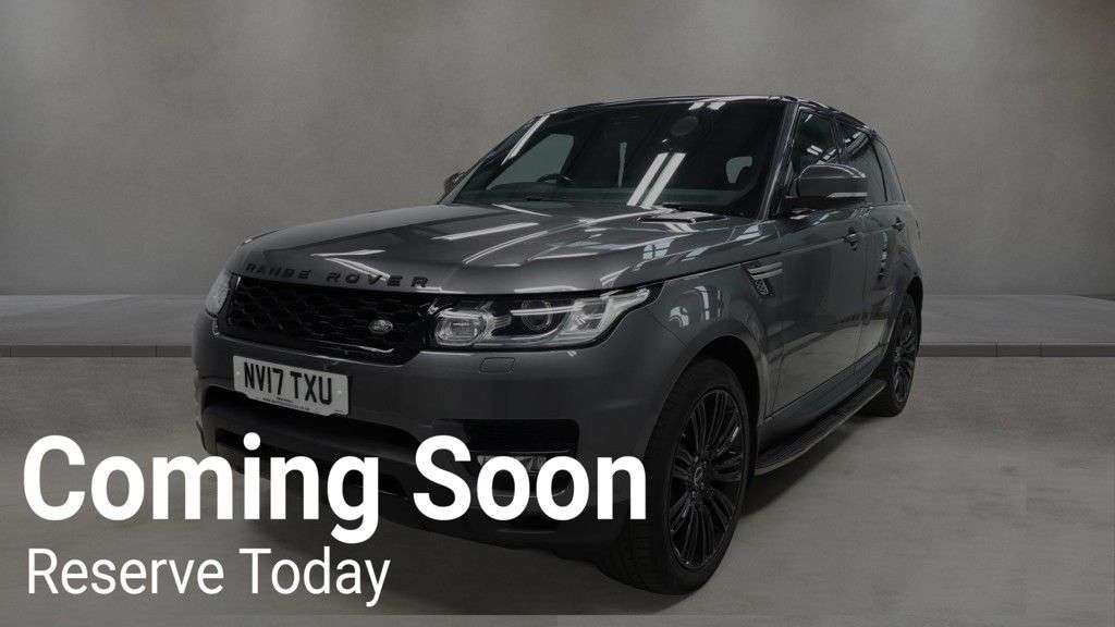 2017 LAND ROVER RANGE ROVER SPORT 2017 LAND ROVER RANGE ROVER SPORT