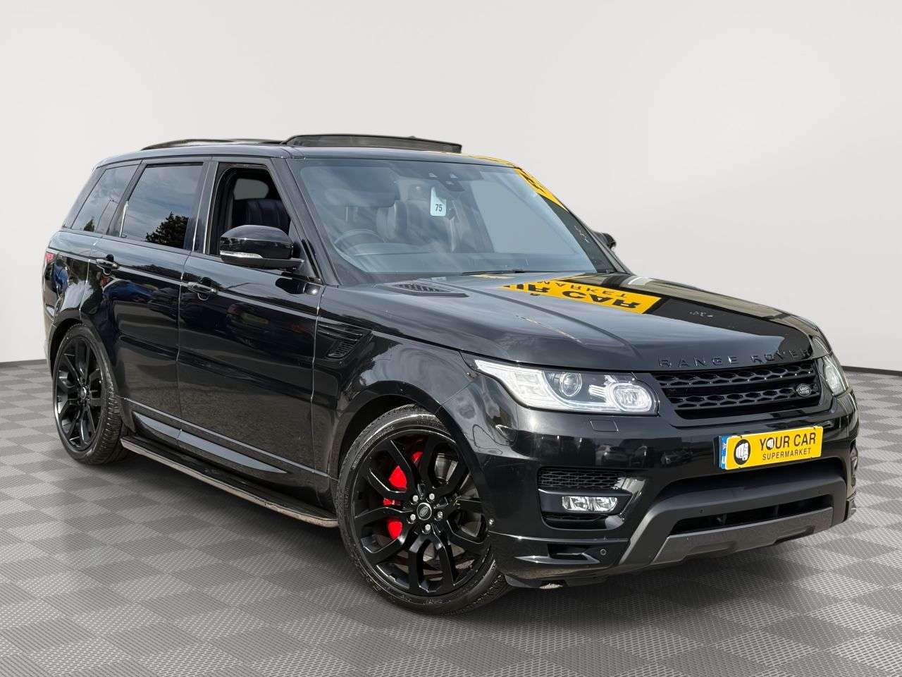 A 2017 LAND ROVER RANGE ROVER SPORT 4.4 SD V8 Autobiography Dynamic SUV 5dr Diesel Auto 4WD Euro 6 (s/s) (339 p A 2017 LAND ROVER RANGE ROVER SPORT 4.4 SD V8 Autobiography Dynamic SUV 5dr Diesel Auto 4WD Euro 6 (s/s) (339 p