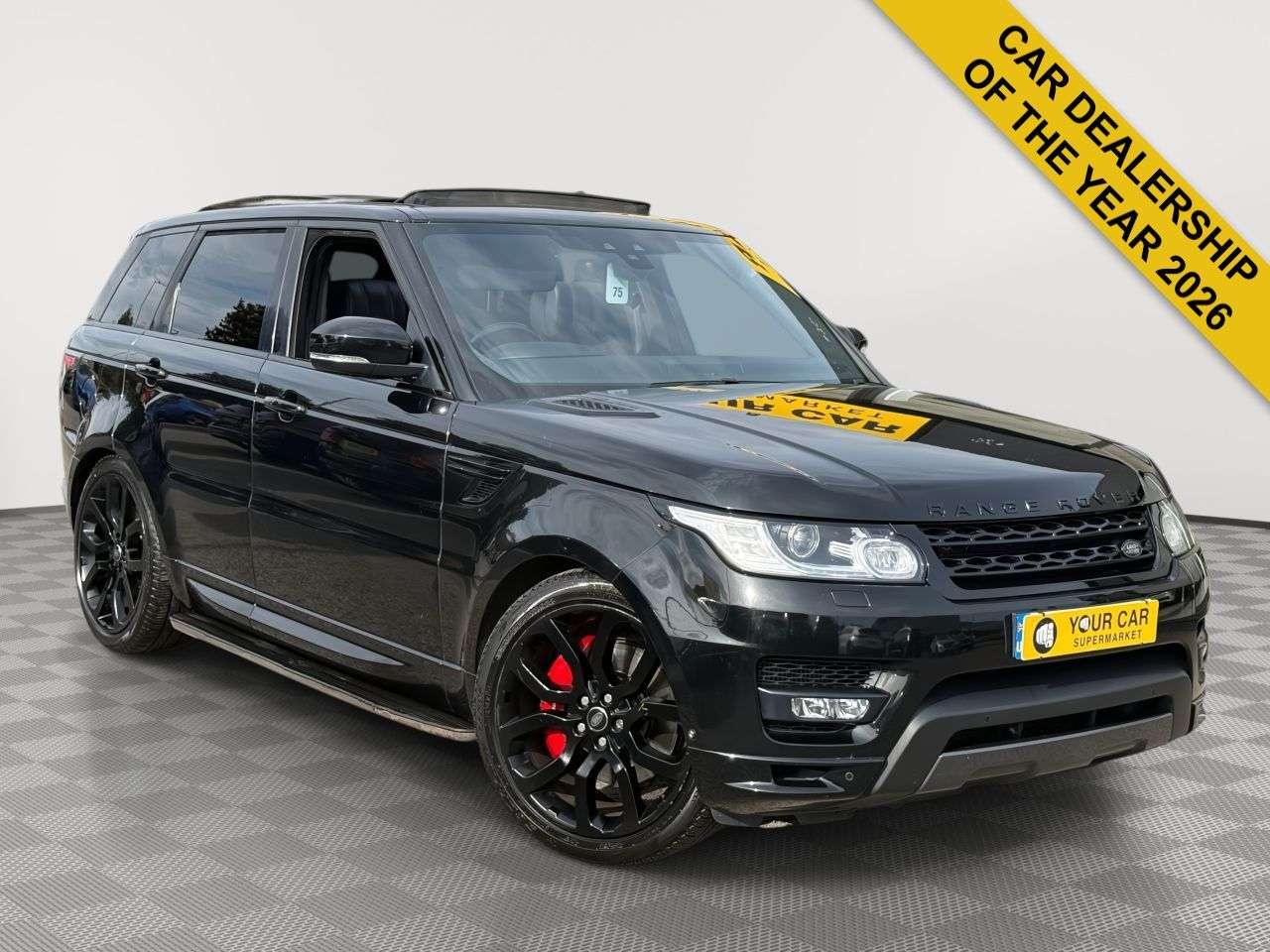 A 2017 LAND ROVER RANGE ROVER SPORT 4.4 SD V8 Autobiography Dynamic SUV 5dr Diesel Auto 4WD Euro 6 (s/s) (339 p A 2017 LAND ROVER RANGE ROVER SPORT 4.4 SD V8 Autobiography Dynamic SUV 5dr Diesel Auto 4WD Euro 6 (s/s) (339 p
