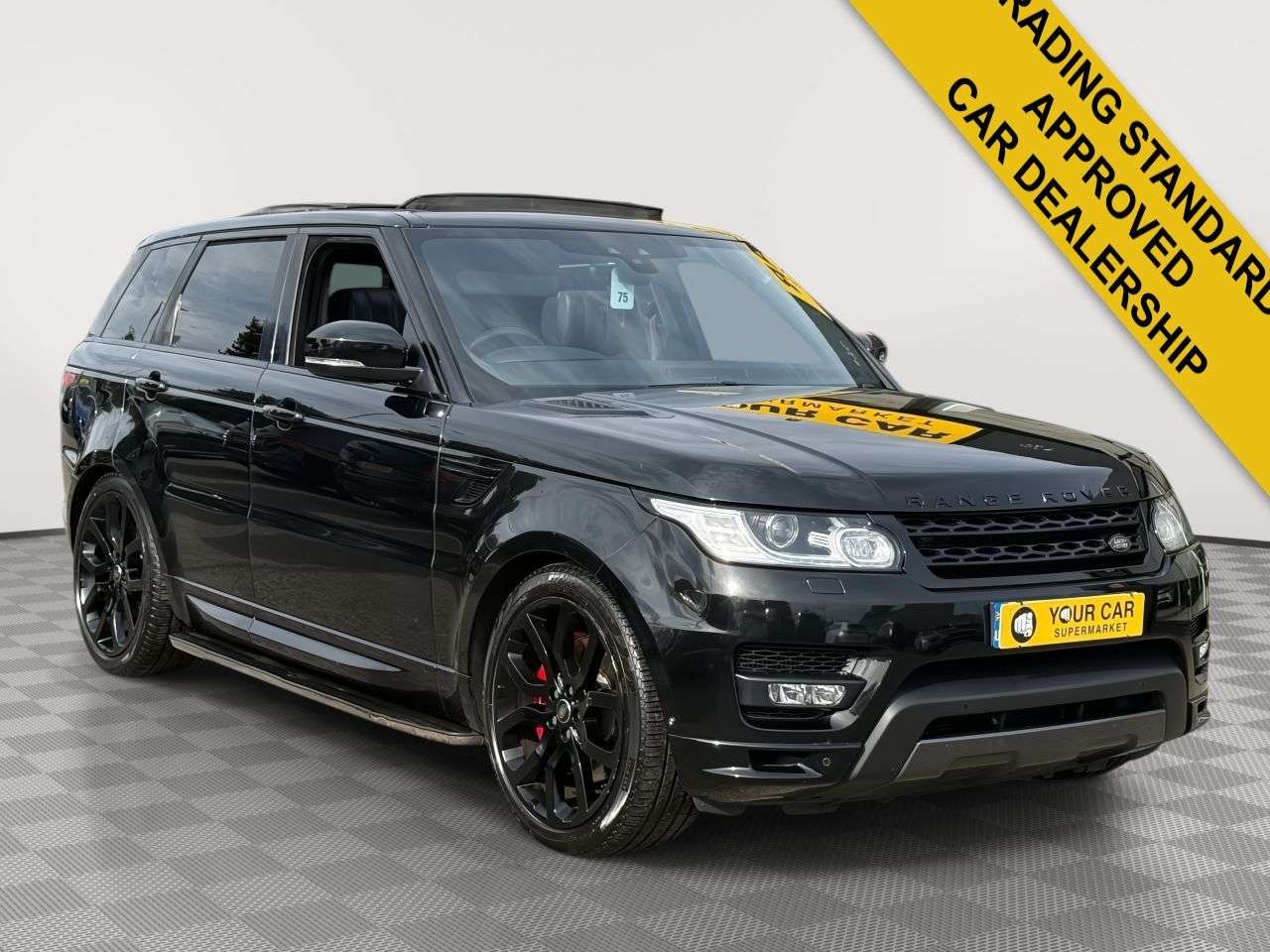 A 2017 LAND ROVER RANGE ROVER SPORT 4.4 SD V8 Autobiography Dynamic SUV 5dr Diesel Auto 4WD Euro 6 (s/s) (339 p A 2017 LAND ROVER RANGE ROVER SPORT 4.4 SD V8 Autobiography Dynamic SUV 5dr Diesel Auto 4WD Euro 6 (s/s) (339 p