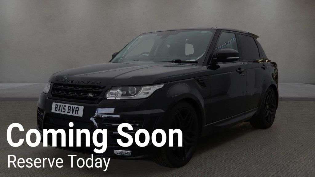 2015 LAND ROVER RANGE ROVER SPORT 2015 LAND ROVER RANGE ROVER SPORT