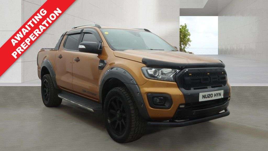 A 2020 FORD RANGER 3.2 TDCi Wildtrak Pickup Double Cab 4dr Diesel Auto 4WD Euro 6 (s/s) (200 p A 2020 FORD RANGER 3.2 TDCi Wildtrak Pickup Double Cab 4dr Diesel Auto 4WD Euro 6 (s/s) (200 p