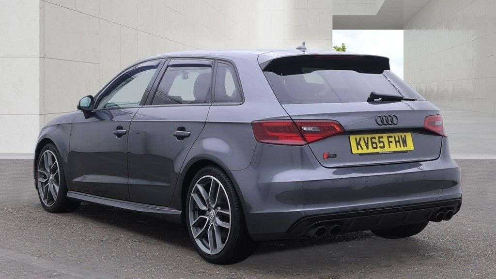 A 2015 AUDI S3 2.0 TFSI Sportback 5dr Petrol S Tronic quattro Euro 6 (s/s) (Nav) (300 ps) A 2015 AUDI S3 2.0 TFSI Sportback 5dr Petrol S Tronic quattro Euro 6 (s/s) (Nav) (300 ps)