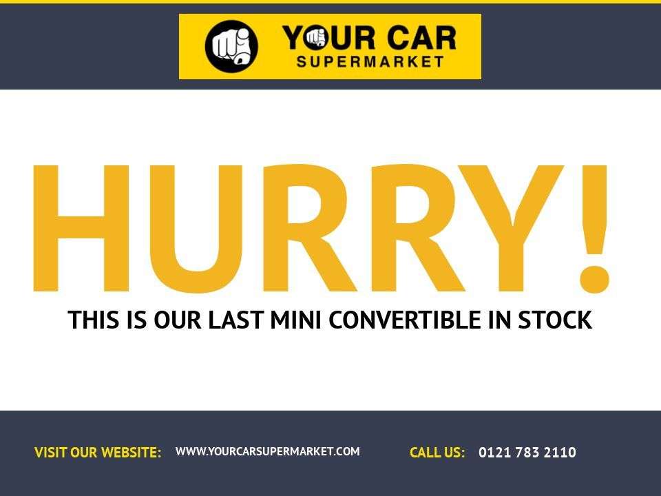 2017 MINI CONVERTIBLE 2017 MINI CONVERTIBLE