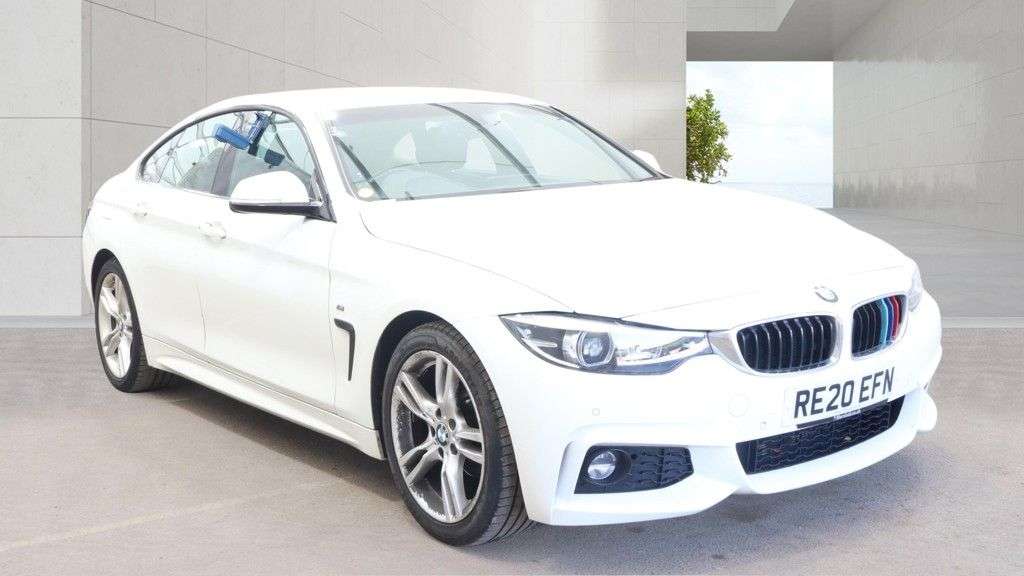 A 2020 BMW 4 SERIES GRAN COUPE 2.0 420i GPF M Sport Hatchback 5dr Petrol Auto Euro 6 (s/s) (184 ps) 18" AL A 2020 BMW 4 SERIES GRAN COUPE 2.0 420i GPF M Sport Hatchback 5dr Petrol Auto Euro 6 (s/s) (184 ps) 18" AL