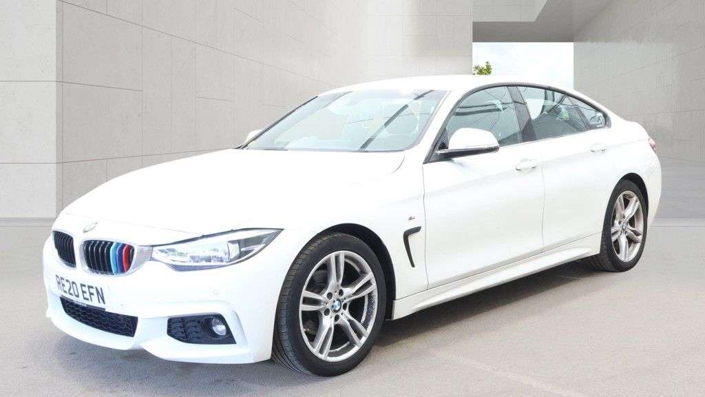 A 2020 BMW 4 SERIES GRAN COUPE 2.0 420i GPF M Sport Hatchback 5dr Petrol Auto Euro 6 (s/s) (184 ps) 18" AL A 2020 BMW 4 SERIES GRAN COUPE 2.0 420i GPF M Sport Hatchback 5dr Petrol Auto Euro 6 (s/s) (184 ps) 18" AL