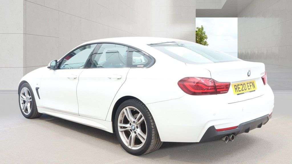A 2020 BMW 4 SERIES GRAN COUPE 2.0 420i GPF M Sport Hatchback 5dr Petrol Auto Euro 6 (s/s) (184 ps) 18" AL A 2020 BMW 4 SERIES GRAN COUPE 2.0 420i GPF M Sport Hatchback 5dr Petrol Auto Euro 6 (s/s) (184 ps) 18" AL