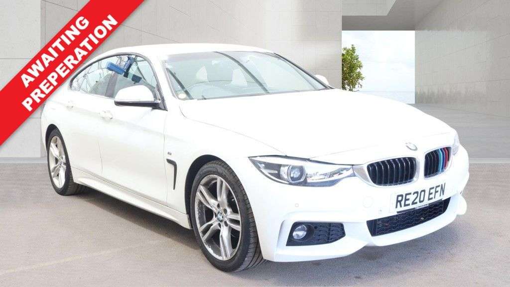 A 2020 BMW 4 SERIES GRAN COUPE 2.0 420i GPF M Sport Hatchback 5dr Petrol Auto Euro 6 (s/s) (184 ps) 18" AL A 2020 BMW 4 SERIES GRAN COUPE 2.0 420i GPF M Sport Hatchback 5dr Petrol Auto Euro 6 (s/s) (184 ps) 18" AL