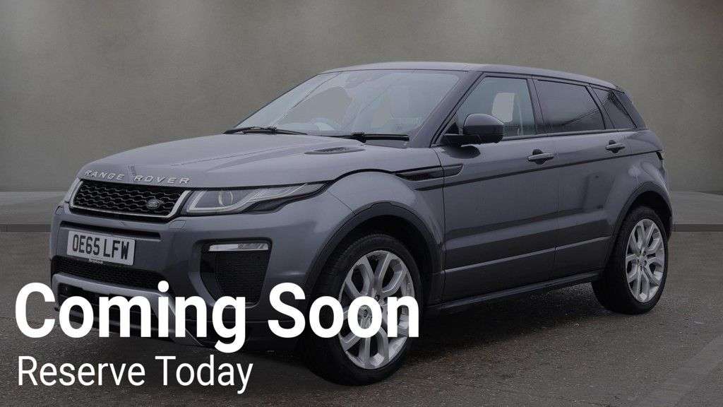 2015 LAND ROVER RANGE ROVER EVOQUE 2015 LAND ROVER RANGE ROVER EVOQUE