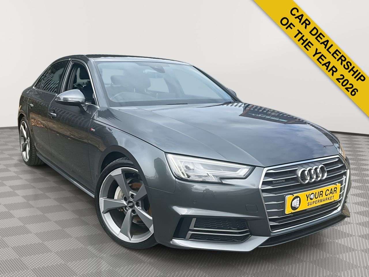A 2017 AUDI A4 2.0 TDI S line Saloon 4dr Diesel S Tronic quattro Euro 6 (s/s) (190 ps) 18" A 2017 AUDI A4 2.0 TDI S line Saloon 4dr Diesel S Tronic quattro Euro 6 (s/s) (190 ps) 18"