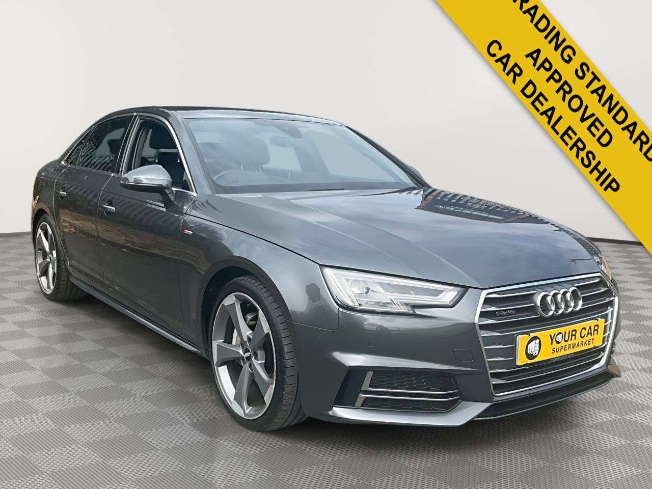 A 2017 AUDI A4 2.0 TDI S line Saloon 4dr Diesel S Tronic quattro Euro 6 (s/s) (190 ps) 18" A 2017 AUDI A4 2.0 TDI S line Saloon 4dr Diesel S Tronic quattro Euro 6 (s/s) (190 ps) 18"