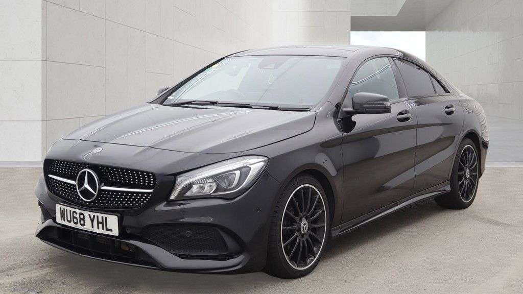 A 2018 MERCEDES-BENZ CLA 2.1 CLA220d AMG Line Night Edition (Plus) Coupe 4dr Diesel 7G-DCT Euro 6 (s A 2018 MERCEDES-BENZ CLA 2.1 CLA220d AMG Line Night Edition (Plus) Coupe 4dr Diesel 7G-DCT Euro 6 (s