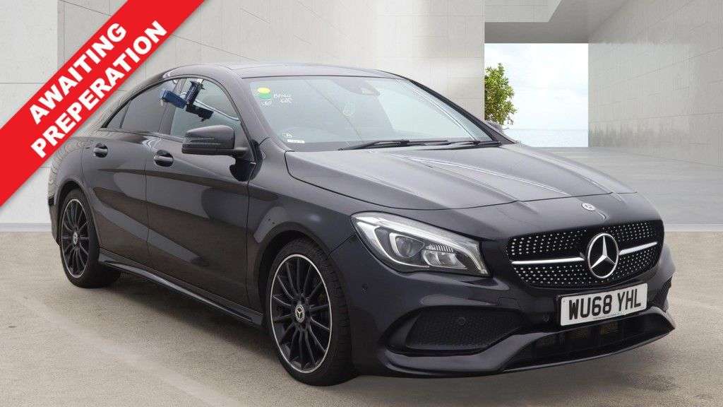 A 2018 MERCEDES-BENZ CLA 2.1 CLA220d AMG Line Night Edition (Plus) Coupe 4dr Diesel 7G-DCT Euro 6 (s A 2018 MERCEDES-BENZ CLA 2.1 CLA220d AMG Line Night Edition (Plus) Coupe 4dr Diesel 7G-DCT Euro 6 (s