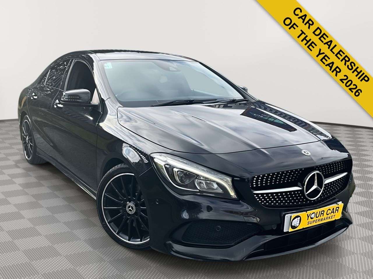 A 2018 MERCEDES-BENZ CLA 2.1 CLA220d AMG Line Night Edition (Plus) Coupe 4dr Diesel 7G-DCT Euro 6 (s A 2018 MERCEDES-BENZ CLA 2.1 CLA220d AMG Line Night Edition (Plus) Coupe 4dr Diesel 7G-DCT Euro 6 (s
