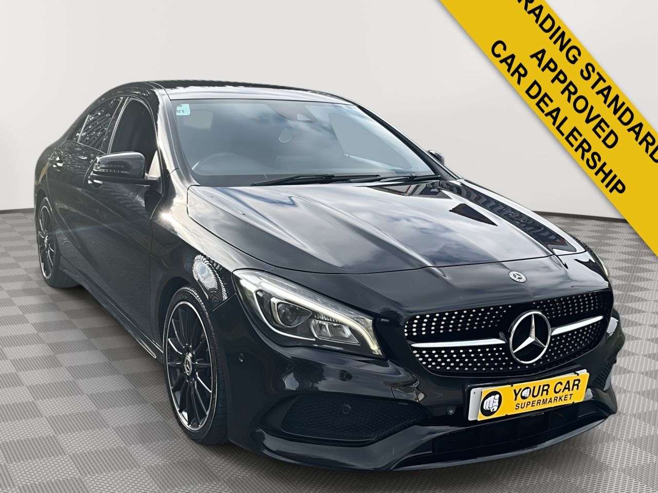 A 2018 MERCEDES-BENZ CLA 2.1 CLA220d AMG Line Night Edition (Plus) Coupe 4dr Diesel 7G-DCT Euro 6 (s A 2018 MERCEDES-BENZ CLA 2.1 CLA220d AMG Line Night Edition (Plus) Coupe 4dr Diesel 7G-DCT Euro 6 (s