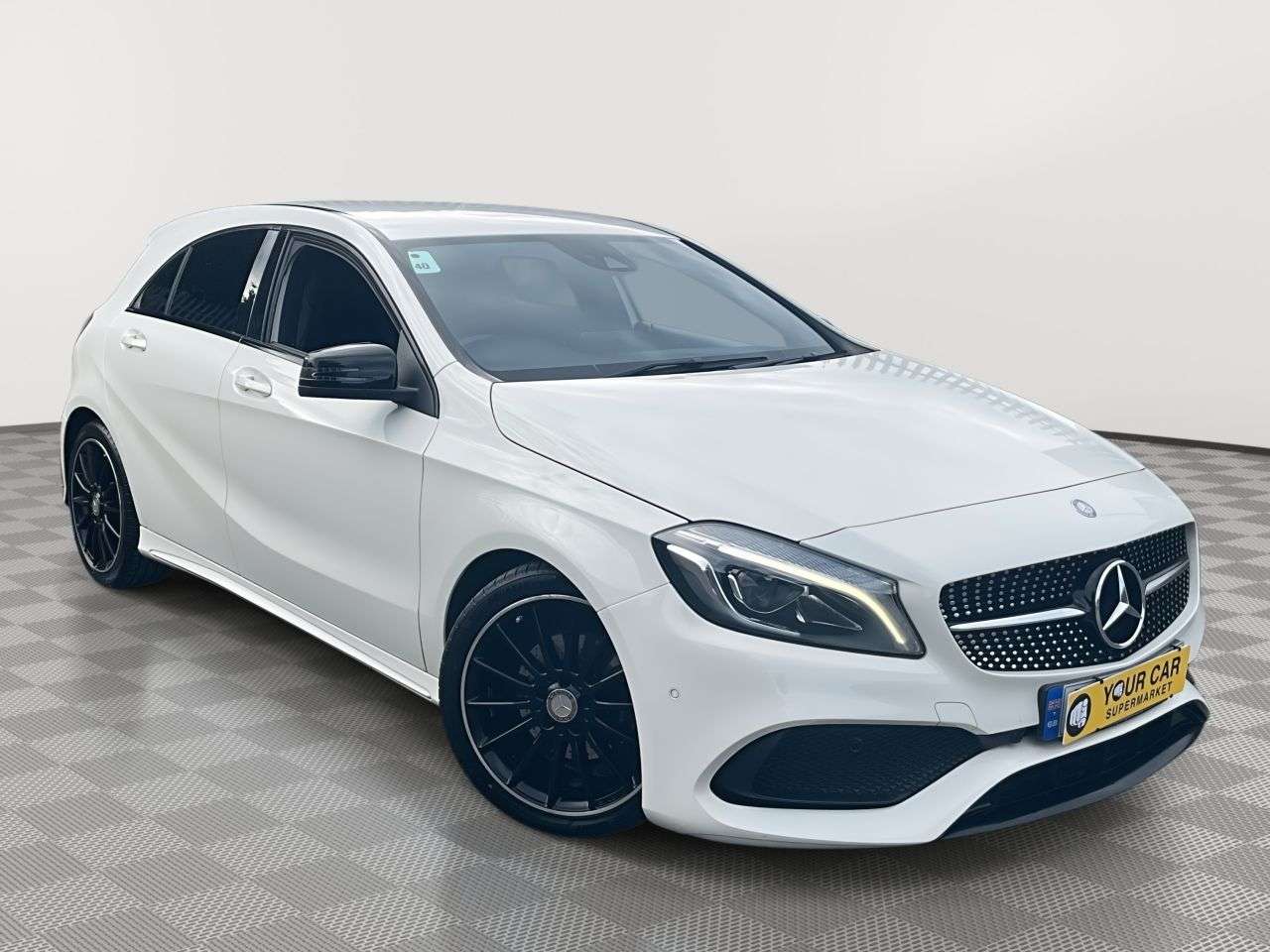 A 2016 MERCEDES-BENZ A CLASS 1.6 A180 AMG Line (Premium) Hatchback 5dr Petrol 7G-DCT Euro 6 (s/s) (122 p A 2016 MERCEDES-BENZ A CLASS 1.6 A180 AMG Line (Premium) Hatchback 5dr Petrol 7G-DCT Euro 6 (s/s) (122 p