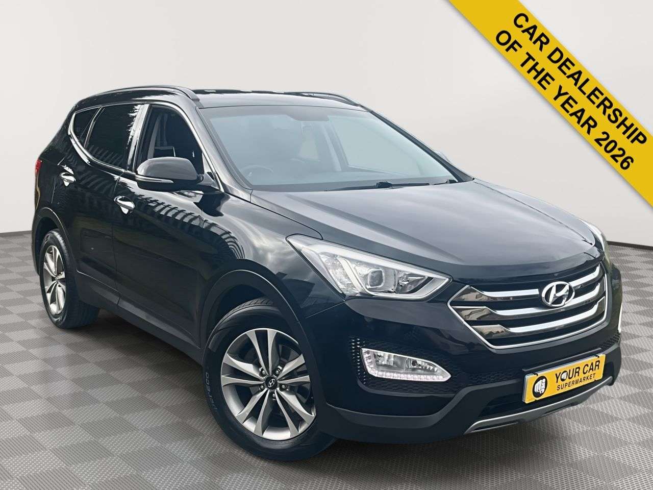 A 2015 HYUNDAI SANTA FE 2.2 CRDi Premium SUV 5dr Diesel Auto 4WD Euro 5 (5 seat) (194 bhp) A 2015 HYUNDAI SANTA FE 2.2 CRDi Premium SUV 5dr Diesel Auto 4WD Euro 5 (5 seat) (194 bhp)