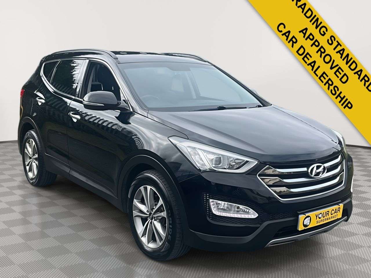 A 2015 HYUNDAI SANTA FE 2.2 CRDi Premium SUV 5dr Diesel Auto 4WD Euro 5 (5 seat) (194 bhp) A 2015 HYUNDAI SANTA FE 2.2 CRDi Premium SUV 5dr Diesel Auto 4WD Euro 5 (5 seat) (194 bhp)
