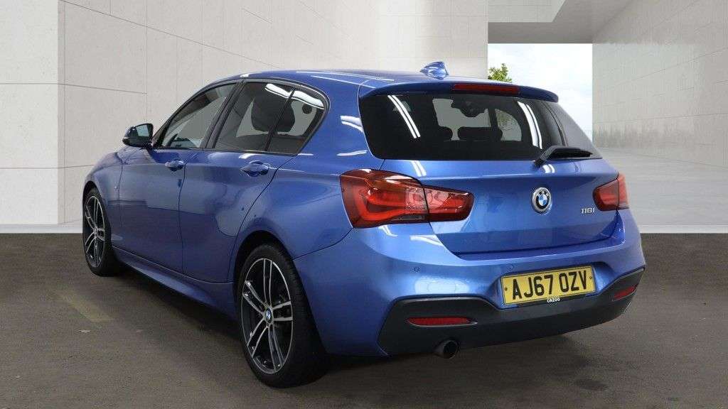 A 2018 BMW 1 SERIES 1.5 118i M Sport Shadow Edition Hatchback 5dr Petrol Auto Euro 6 (s/s) (136 A 2018 BMW 1 SERIES 1.5 118i M Sport Shadow Edition Hatchback 5dr Petrol Auto Euro 6 (s/s) (136