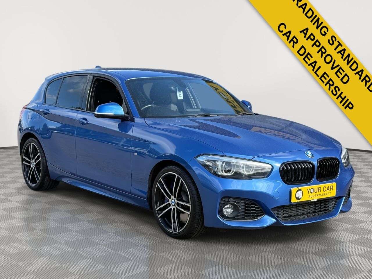 A 2018 BMW 1 SERIES 1.5 118i M Sport Shadow Edition Hatchback 5dr Petrol Auto Euro 6 (s/s) (136 A 2018 BMW 1 SERIES 1.5 118i M Sport Shadow Edition Hatchback 5dr Petrol Auto Euro 6 (s/s) (136
