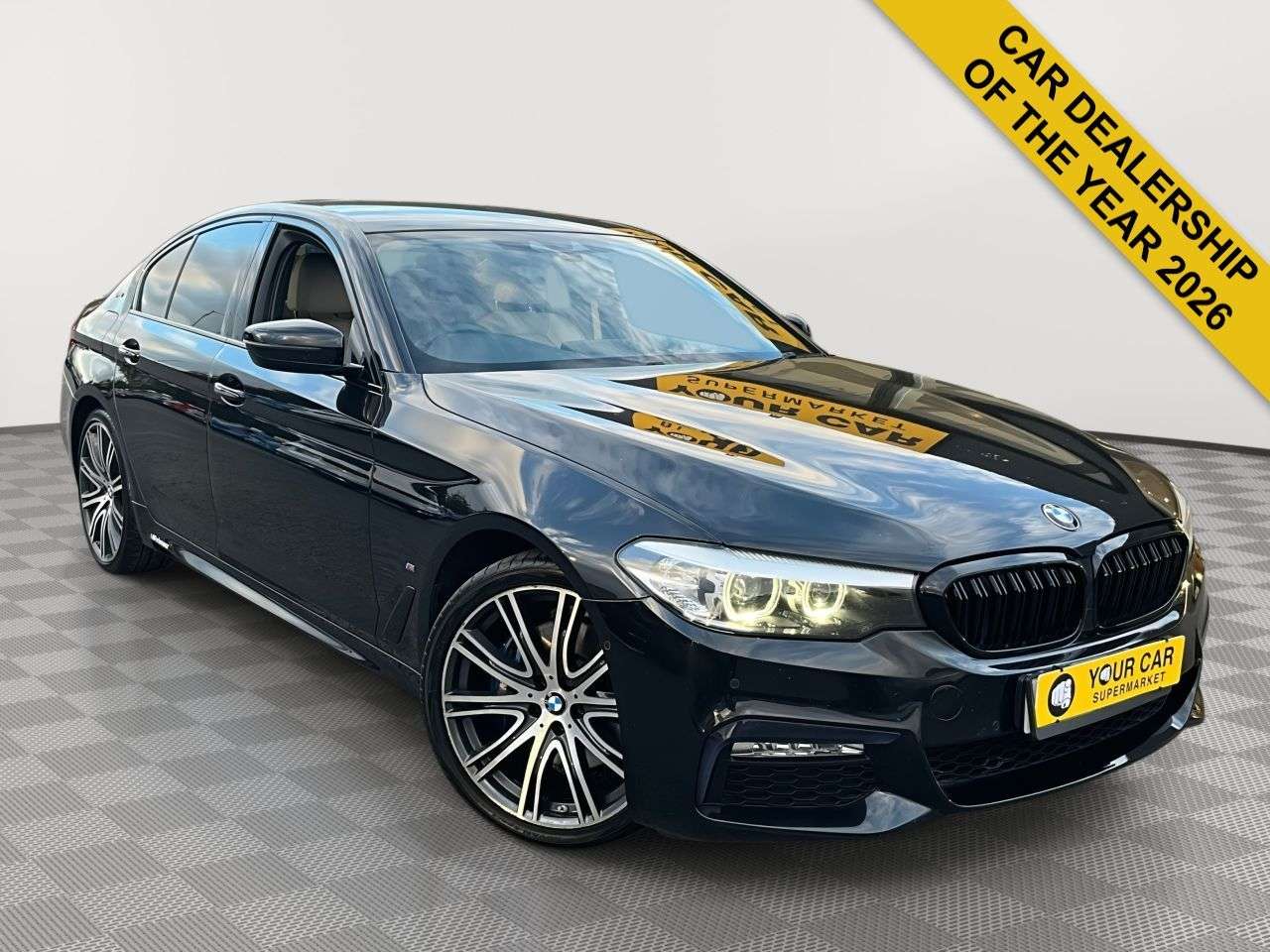 A 2018 BMW 5 SERIES 2.0 530e 9.2kWh M Sport Saloon 4dr Petrol Plug-in Hybrid Auto Euro 6 (s/s) A 2018 BMW 5 SERIES 2.0 530e 9.2kWh M Sport Saloon 4dr Petrol Plug-in Hybrid Auto Euro 6 (s/s)