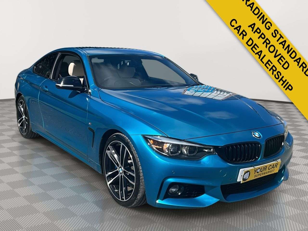 A 2020 BMW 4 SERIES 2.0 420i GPF M Sport Coupe 2dr Petrol Auto Euro 6 (s/s) (184 ps) HARMON KAR A 2020 BMW 4 SERIES 2.0 420i GPF M Sport Coupe 2dr Petrol Auto Euro 6 (s/s) (184 ps) HARMON KAR