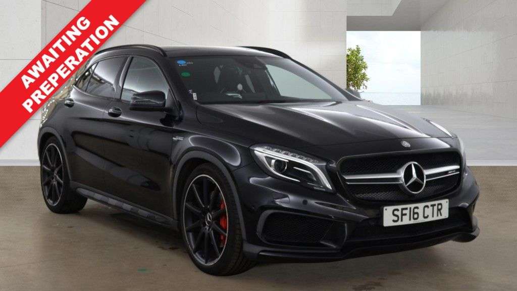 A 2016 MERCEDES-BENZ GLA 2.0 GLA45 AMG (Premium) SUV 5dr Petrol SpdS DCT 4MATIC Euro 6 (s/s) (381 ps A 2016 MERCEDES-BENZ GLA 2.0 GLA45 AMG (Premium) SUV 5dr Petrol SpdS DCT 4MATIC Euro 6 (s/s) (381 ps