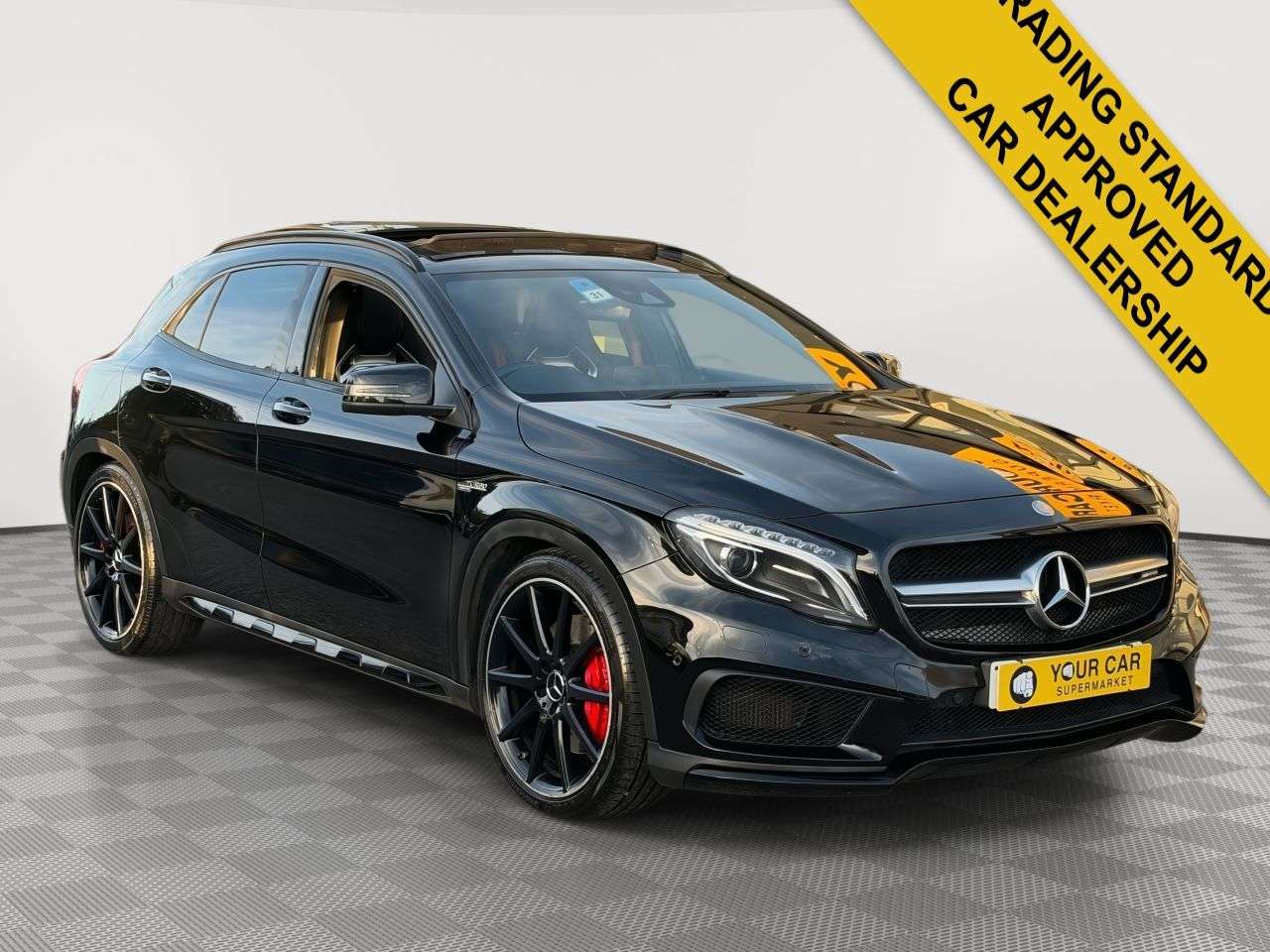 A 2016 MERCEDES-BENZ GLA 2.0 GLA45 AMG (Premium) SUV 5dr Petrol SpdS DCT 4MATIC Euro 6 (s/s) (381 ps A 2016 MERCEDES-BENZ GLA 2.0 GLA45 AMG (Premium) SUV 5dr Petrol SpdS DCT 4MATIC Euro 6 (s/s) (381 ps