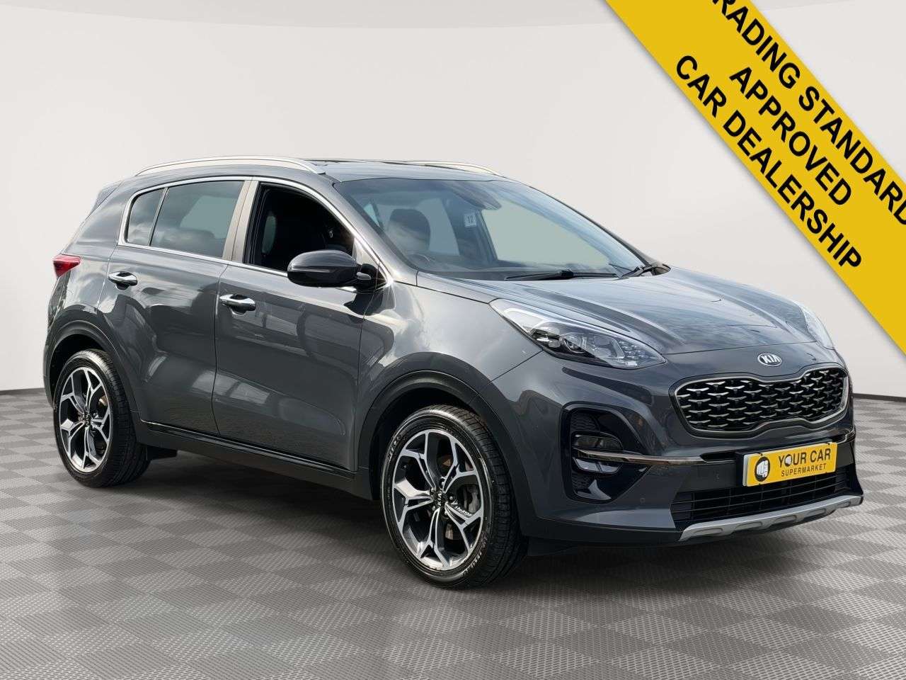 A 2021 KIA SPORTAGE 1.6 CRDi MHEV GT-Line SUV 5dr Diesel Hybrid DCT Euro 6 (s/s) (134 bhp) NAV/ A 2021 KIA SPORTAGE 1.6 CRDi MHEV GT-Line SUV 5dr Diesel Hybrid DCT Euro 6 (s/s) (134 bhp) NAV/
