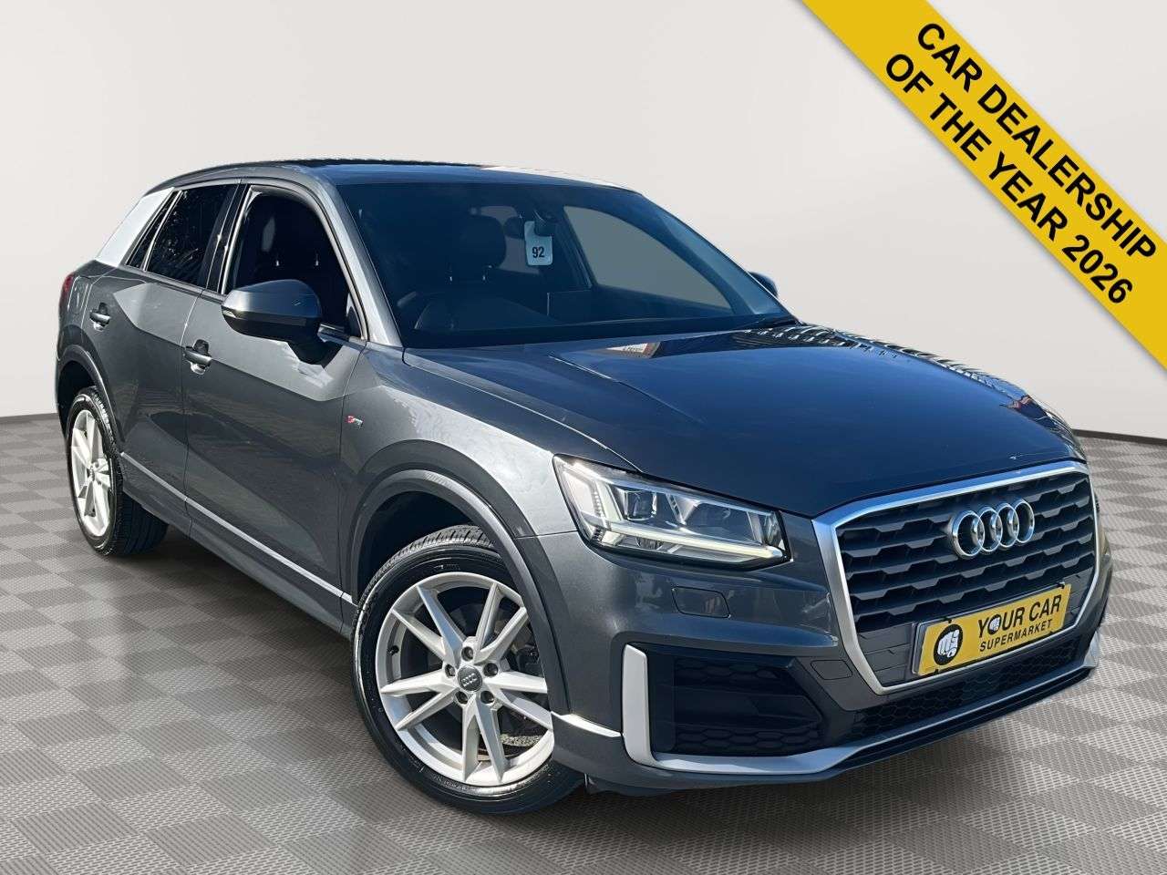 A 2018 AUDI Q2 1.6 TDI S line SUV 5dr Diesel S Tronic Euro 6 (s/s) (116 ps) 18" ALLOYS/ PA A 2018 AUDI Q2 1.6 TDI S line SUV 5dr Diesel S Tronic Euro 6 (s/s) (116 ps) 18" ALLOYS/ PA