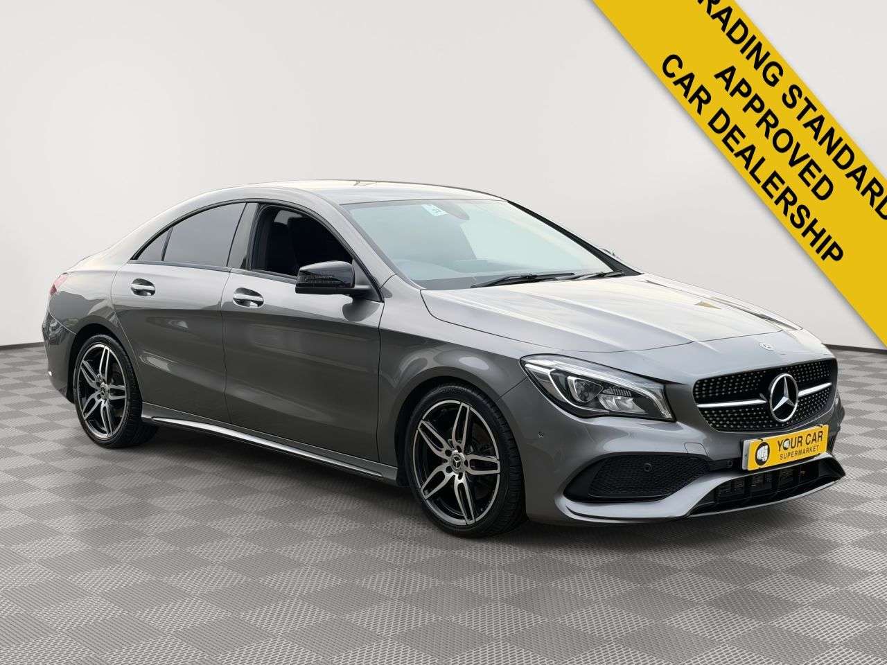 A 2018 MERCEDES-BENZ CLA 2.1 CLA220d AMG Line Coupe 4dr Diesel 7G-DCT Euro 6 (s/s) (177 ps) 18" ALLO A 2018 MERCEDES-BENZ CLA 2.1 CLA220d AMG Line Coupe 4dr Diesel 7G-DCT Euro 6 (s/s) (177 ps) 18" ALLO