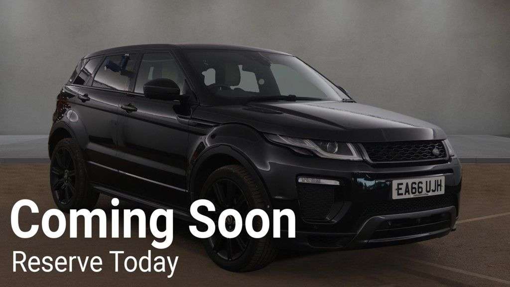 2017 LAND ROVER RANGE ROVER EVOQUE 2017 LAND ROVER RANGE ROVER EVOQUE