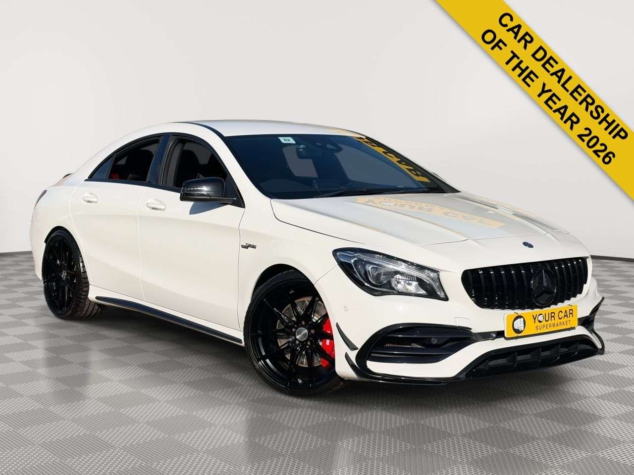 A 2017 MERCEDES-BENZ CLA 2.0 CLA45 AMG Coupe 4dr Petrol SpdS DCT 4MATIC Euro 6 (s/s) (381 ps) NAV/ P A 2017 MERCEDES-BENZ CLA 2.0 CLA45 AMG Coupe 4dr Petrol SpdS DCT 4MATIC Euro 6 (s/s) (381 ps) NAV/ P