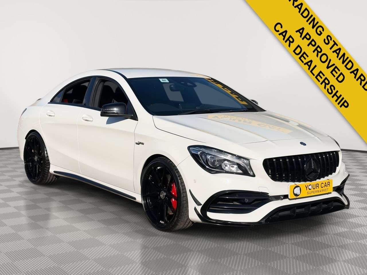 A 2017 MERCEDES-BENZ CLA 2.0 CLA45 AMG Coupe 4dr Petrol SpdS DCT 4MATIC Euro 6 (s/s) (381 ps) NAV/ P A 2017 MERCEDES-BENZ CLA 2.0 CLA45 AMG Coupe 4dr Petrol SpdS DCT 4MATIC Euro 6 (s/s) (381 ps) NAV/ P