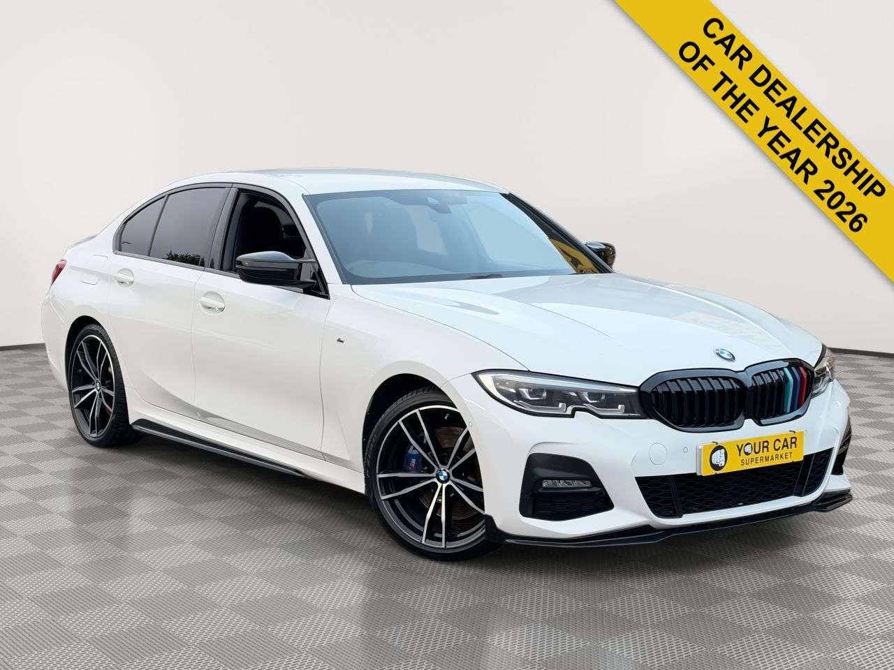A 2021 BMW 3 SERIES 2.0 320i M Sport Saloon 4dr Petrol Auto Euro 6 (s/s) (184 ps) 2 KEYS / 19" A 2021 BMW 3 SERIES 2.0 320i M Sport Saloon 4dr Petrol Auto Euro 6 (s/s) (184 ps) 2 KEYS / 19"