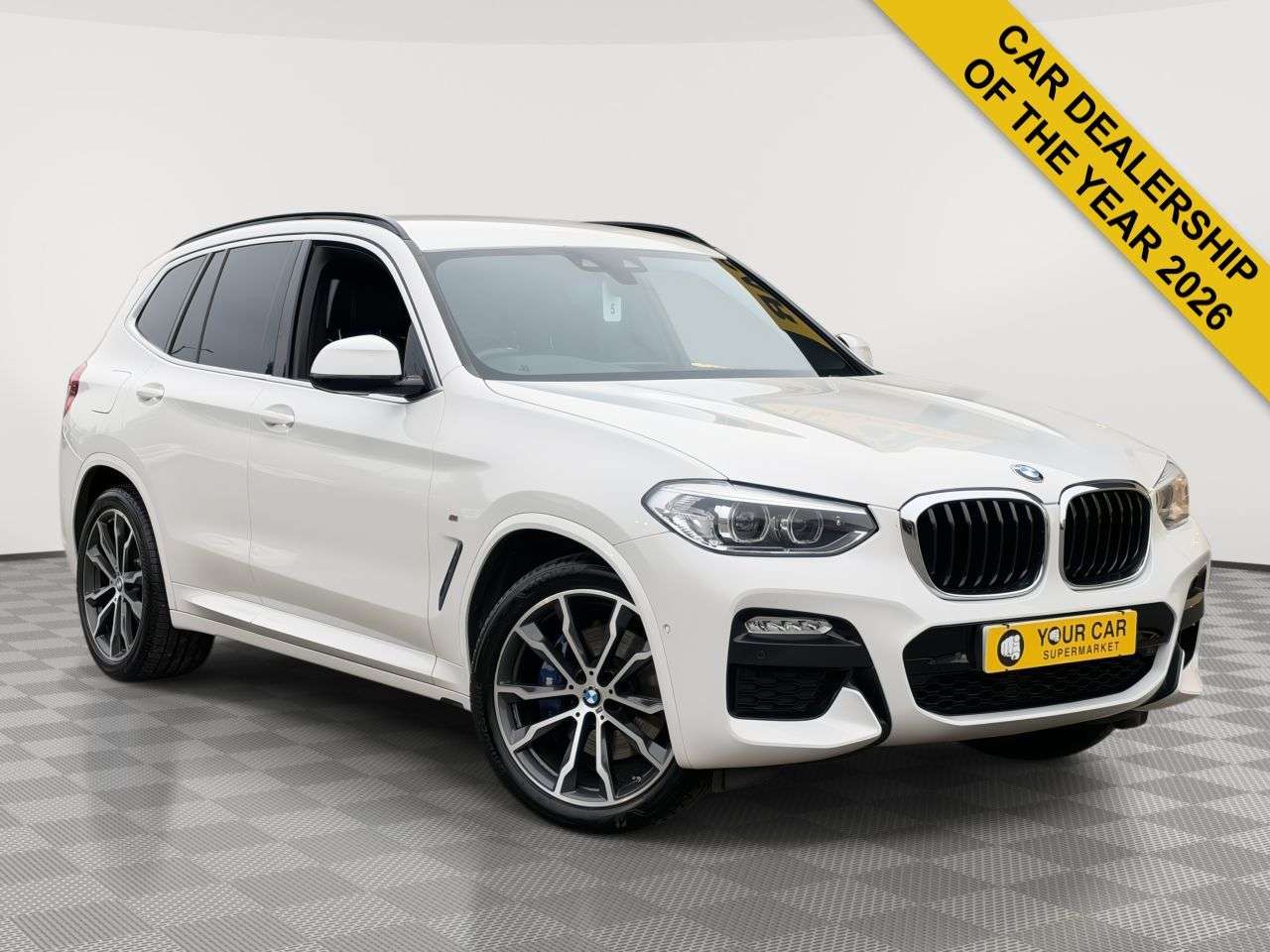 A 2018 BMW X3 2.0 20d M Sport SUV 5dr Diesel Auto xDrive Euro 6 (s/s) (190 ps) NAV / REAR A 2018 BMW X3 2.0 20d M Sport SUV 5dr Diesel Auto xDrive Euro 6 (s/s) (190 ps) NAV / REAR
