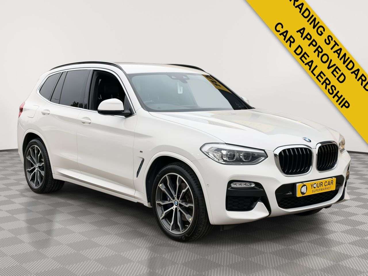A 2018 BMW X3 2.0 20d M Sport SUV 5dr Diesel Auto xDrive Euro 6 (s/s) (190 ps) NAV / REAR A 2018 BMW X3 2.0 20d M Sport SUV 5dr Diesel Auto xDrive Euro 6 (s/s) (190 ps) NAV / REAR