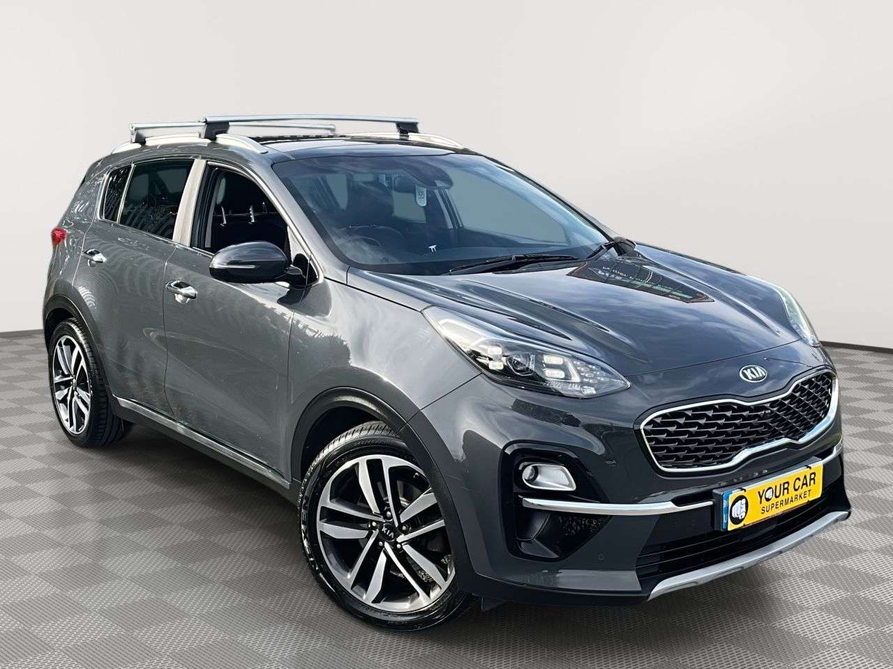 A 2019 KIA SPORTAGE 1.6 CRDi 4 SUV 5dr Diesel DCT Euro 6 (s/s) (134 bhp) ROOF RACK / 2 KEYS / H A 2019 KIA SPORTAGE 1.6 CRDi 4 SUV 5dr Diesel DCT Euro 6 (s/s) (134 bhp) ROOF RACK / 2 KEYS / H