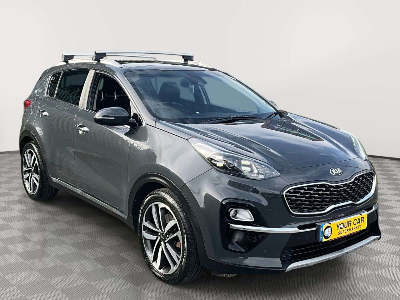 A 2019 KIA SPORTAGE 1.6 CRDi 4 SUV 5dr Diesel DCT Euro 6 (s/s) (134 bhp) ROOF RACK / 2 KEYS / H A 2019 KIA SPORTAGE 1.6 CRDi 4 SUV 5dr Diesel DCT Euro 6 (s/s) (134 bhp) ROOF RACK / 2 KEYS / H