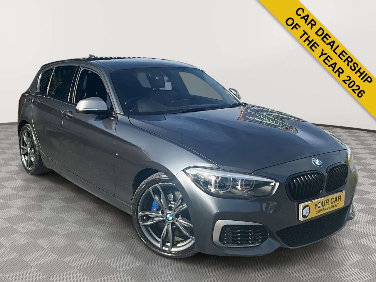 A 2019 BMW 1 SERIES 3.0 M140i GPF Shadow Edition Hatchback 5dr Petrol Auto Euro 6 (s/s) (340 ps A 2019 BMW 1 SERIES 3.0 M140i GPF Shadow Edition Hatchback 5dr Petrol Auto Euro 6 (s/s) (340 ps