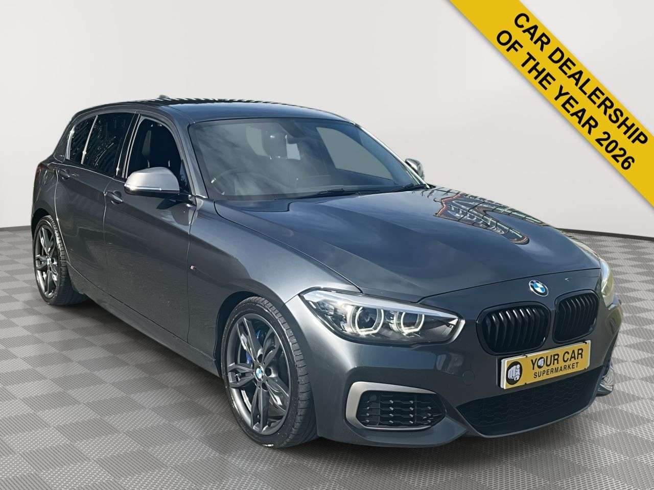 A 2019 BMW 1 SERIES 3.0 M140i GPF Shadow Edition Hatchback 5dr Petrol Auto Euro 6 (s/s) (340 ps A 2019 BMW 1 SERIES 3.0 M140i GPF Shadow Edition Hatchback 5dr Petrol Auto Euro 6 (s/s) (340 ps