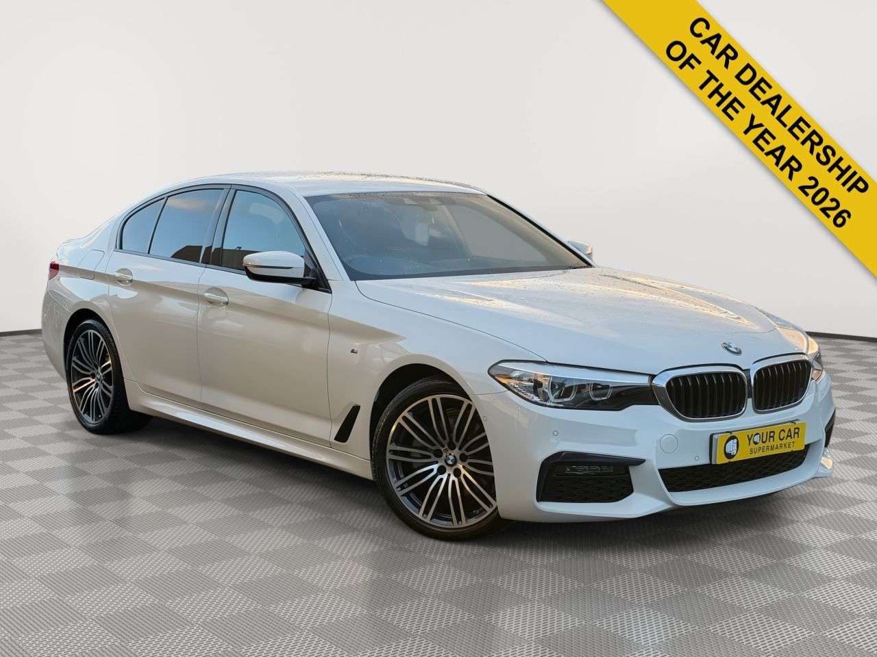 A 2020 BMW 5 SERIES 2.0 520d MHT M Sport Saloon 4dr Diesel Hybrid Auto xDrive Euro 6 (s/s) (190 A 2020 BMW 5 SERIES 2.0 520d MHT M Sport Saloon 4dr Diesel Hybrid Auto xDrive Euro 6 (s/s) (190