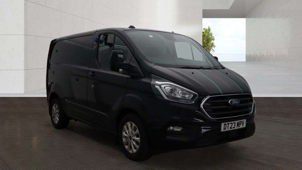A 2023 FORD TRANSIT CUSTOM 2.0 340 EcoBlue Limited Panel Van 5dr Diesel Auto L1 H1 Euro 6 (s/s) (170 p A 2023 FORD TRANSIT CUSTOM 2.0 340 EcoBlue Limited Panel Van 5dr Diesel Auto L1 H1 Euro 6 (s/s) (170 p