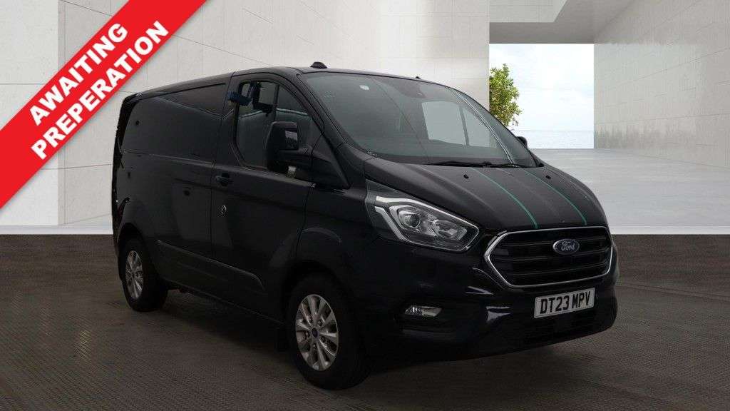 A 2023 FORD TRANSIT CUSTOM 2.0 340 EcoBlue Limited Panel Van 5dr Diesel Auto L1 H1 Euro 6 (s/s) (170 p A 2023 FORD TRANSIT CUSTOM 2.0 340 EcoBlue Limited Panel Van 5dr Diesel Auto L1 H1 Euro 6 (s/s) (170 p